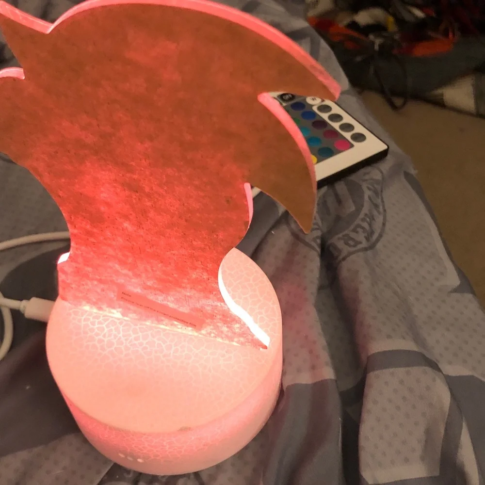 Red LED Character Lamp